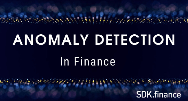 Anomaly Detection in Finance