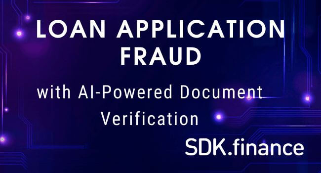 Detecting and Preventing Loan Application Fraud with AI-Powered Online Document Verification