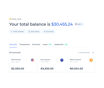 Multi-currency accounts