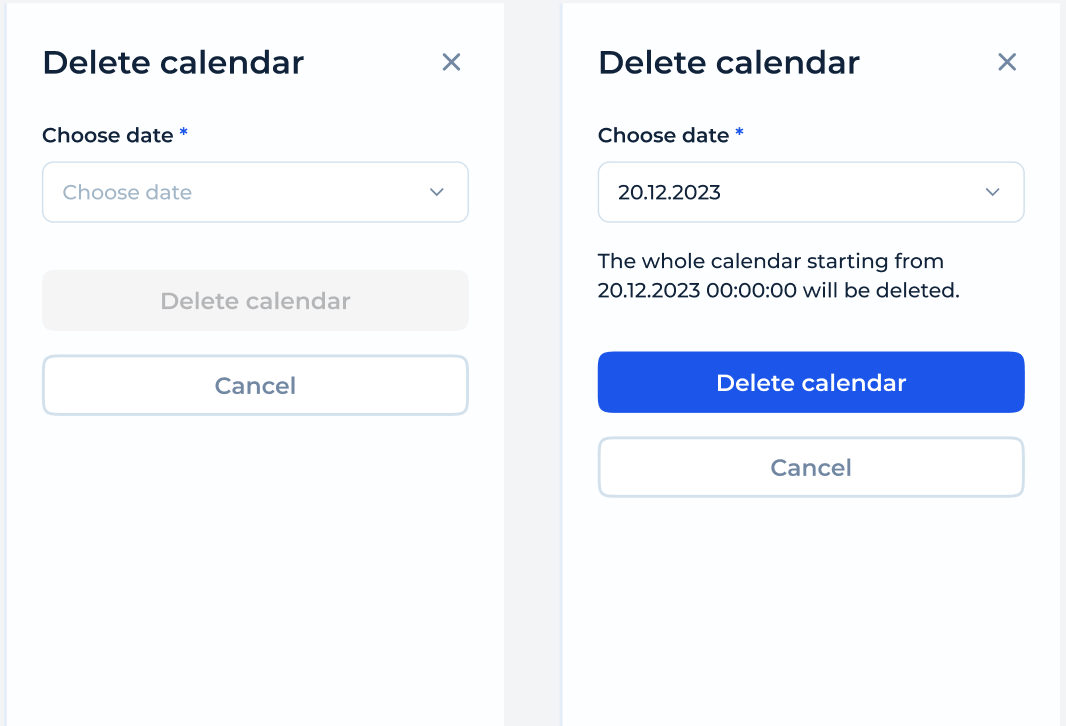 System Calendar SDK finance White Label Digital Banking Software