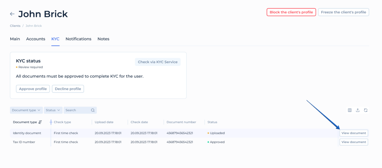 Document details | SDK.finance - White-Label Digital Banking Software