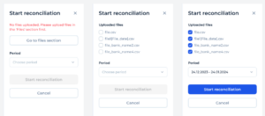 Transaction reconciliation