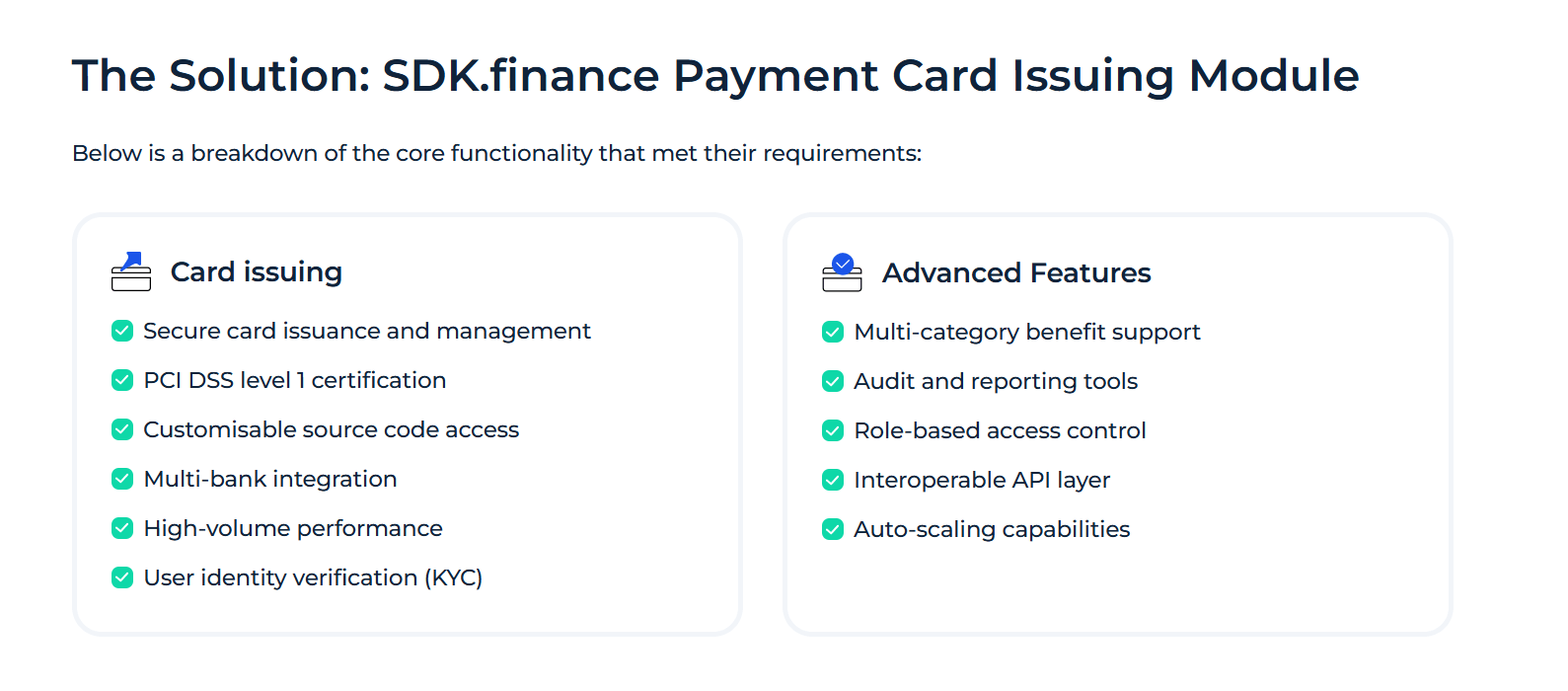 Case Study:  How a Central Asian Government Selected SDK.finance to Power Its National Social Payment Card System