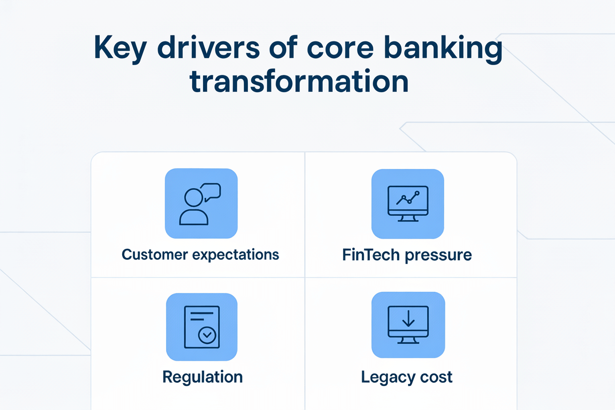 Core Banking Transformation: Lead with Strategy, Execute with Confidence