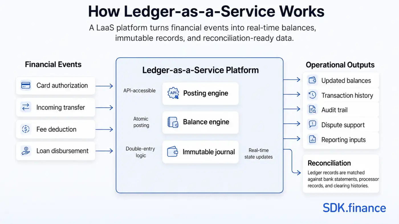What Is Ledger-as-a-Service in FinTech? How It Works and When to Use It