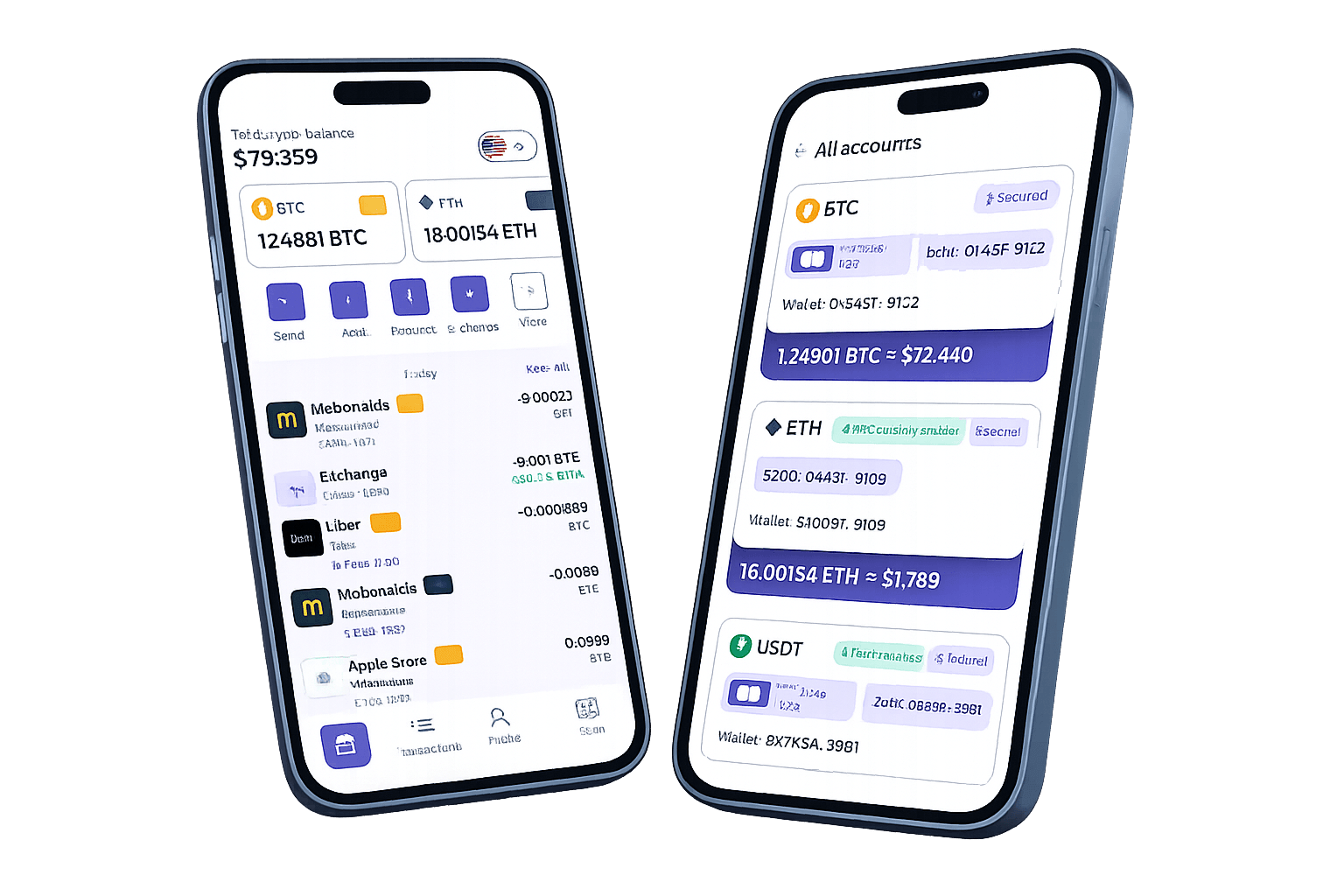White Label Mobile Crypto Wallet Solution Mobile