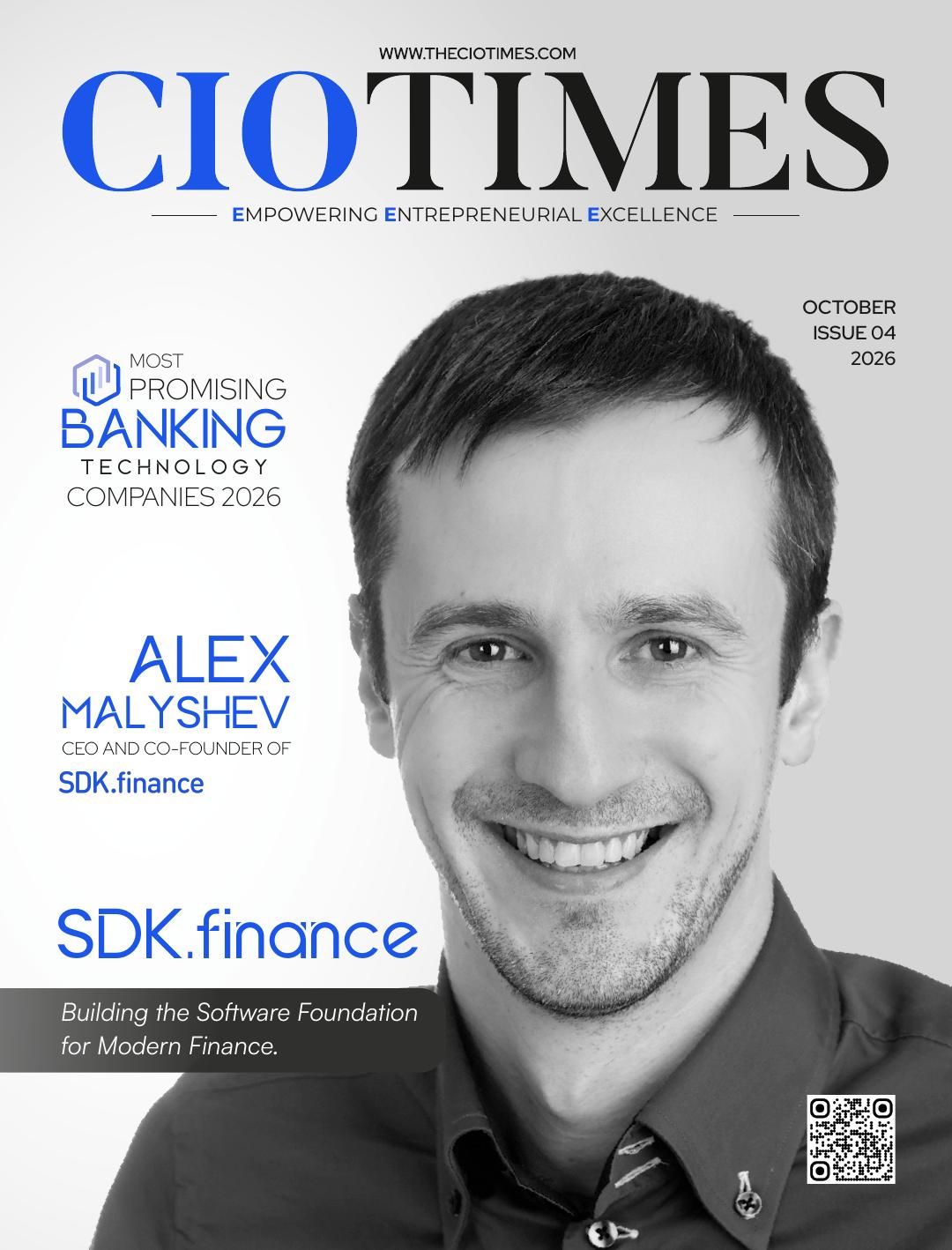 SDK.finance named among the Most Promising Banking Technology Companies 2026 by CIO Times